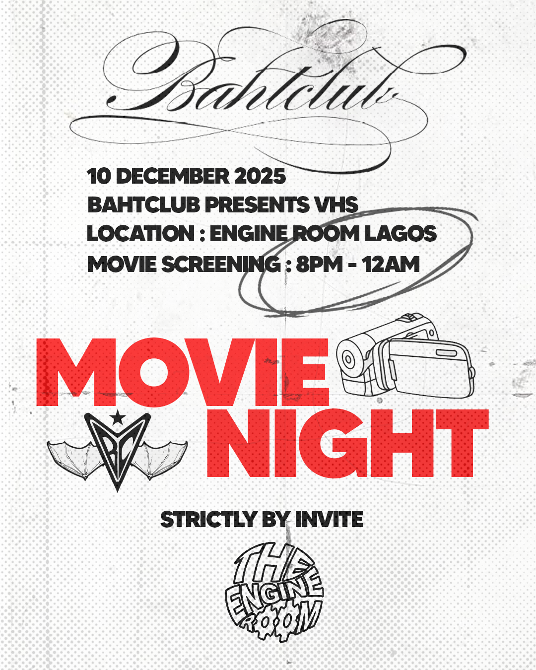 BAHTCLUB MOVIE NIGHT Tickets